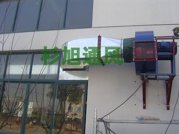 杭州通风管道制作安装，杉旭通风设计风管布置